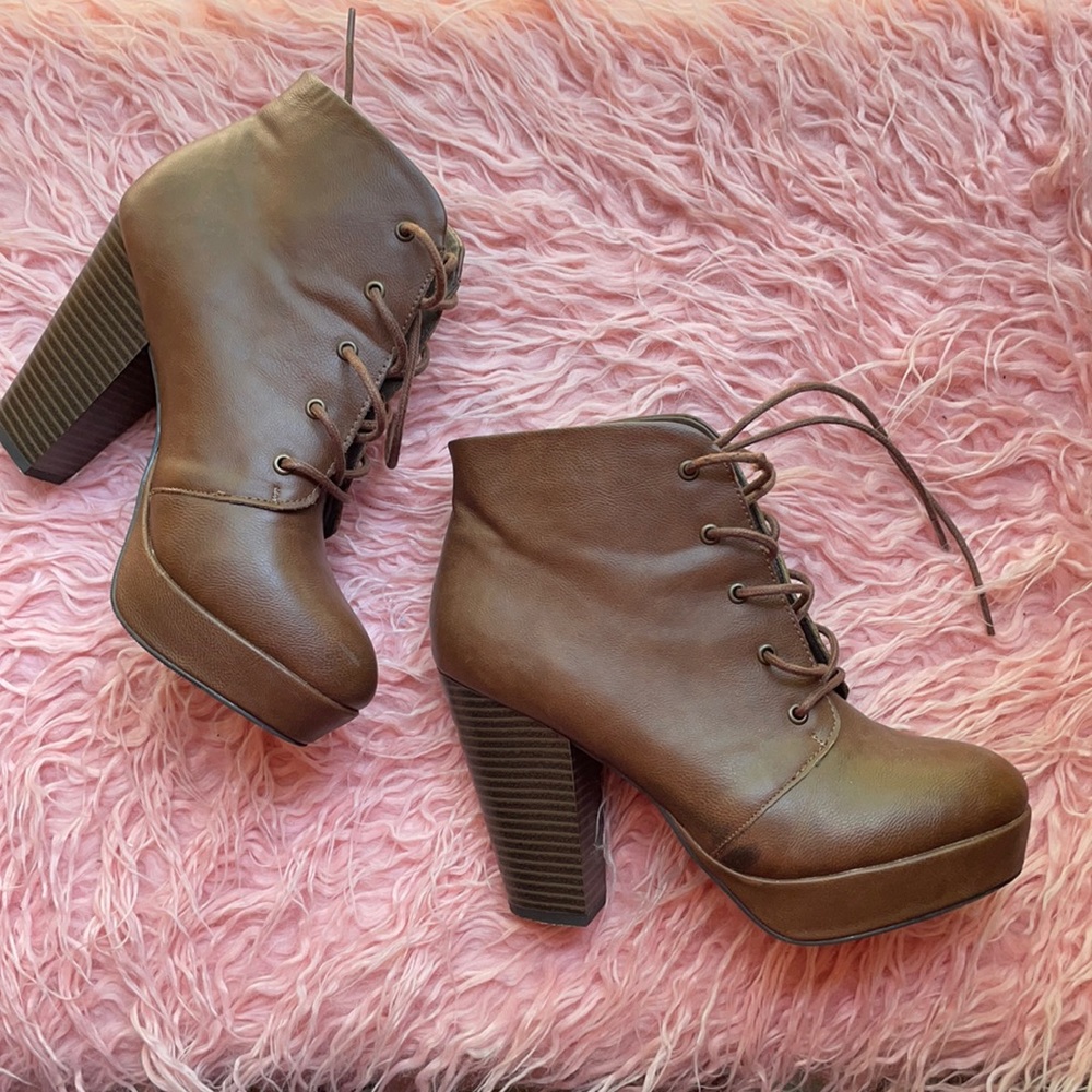 Mossimo Supply Co. Brown Booties